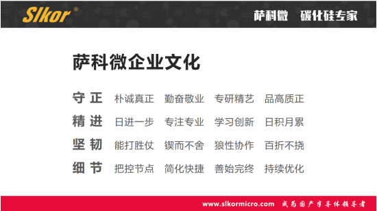 薩科微slkor企業(yè)文化 “守正 精進 堅韌 細節(jié) ”