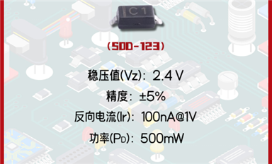 穩(wěn)壓二極管MMSZ5221B在電子設備中的應用